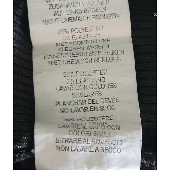 One-Shoulder Ribbed Bodysuit Black Size 8 Boohoo Womens - Picture 6 of 6